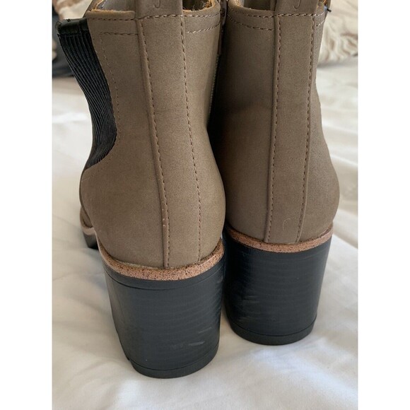 Naturalizer Women’s Madalynn Gore Brown Ankle Boots Size 7.5M Neutral Comfort - Picture 5 of 12